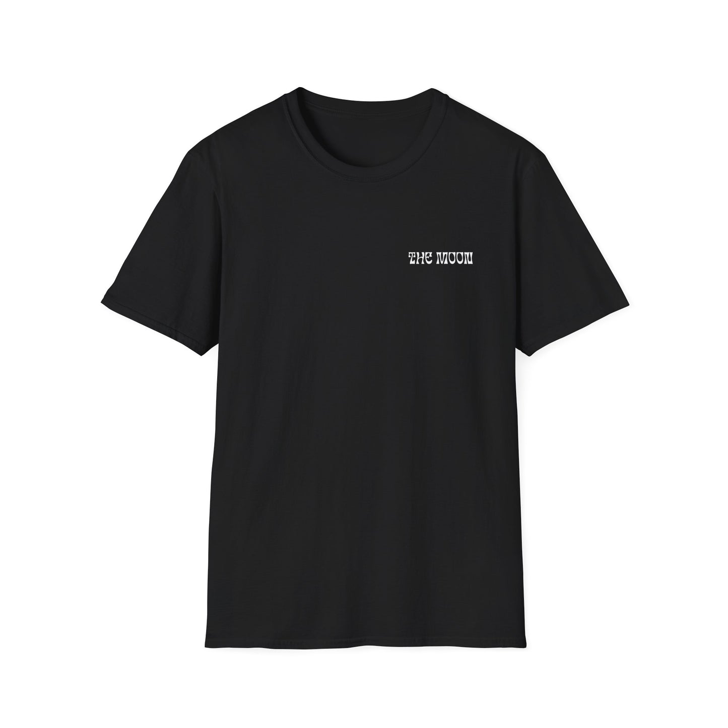 "The Moon" Black Softstyle T-Shirt