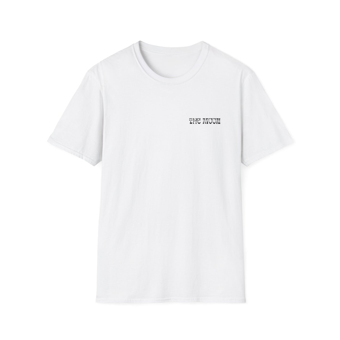 "The Moon" White Softstyle T-Shirt